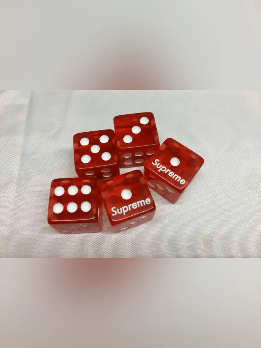 Supreme branded red